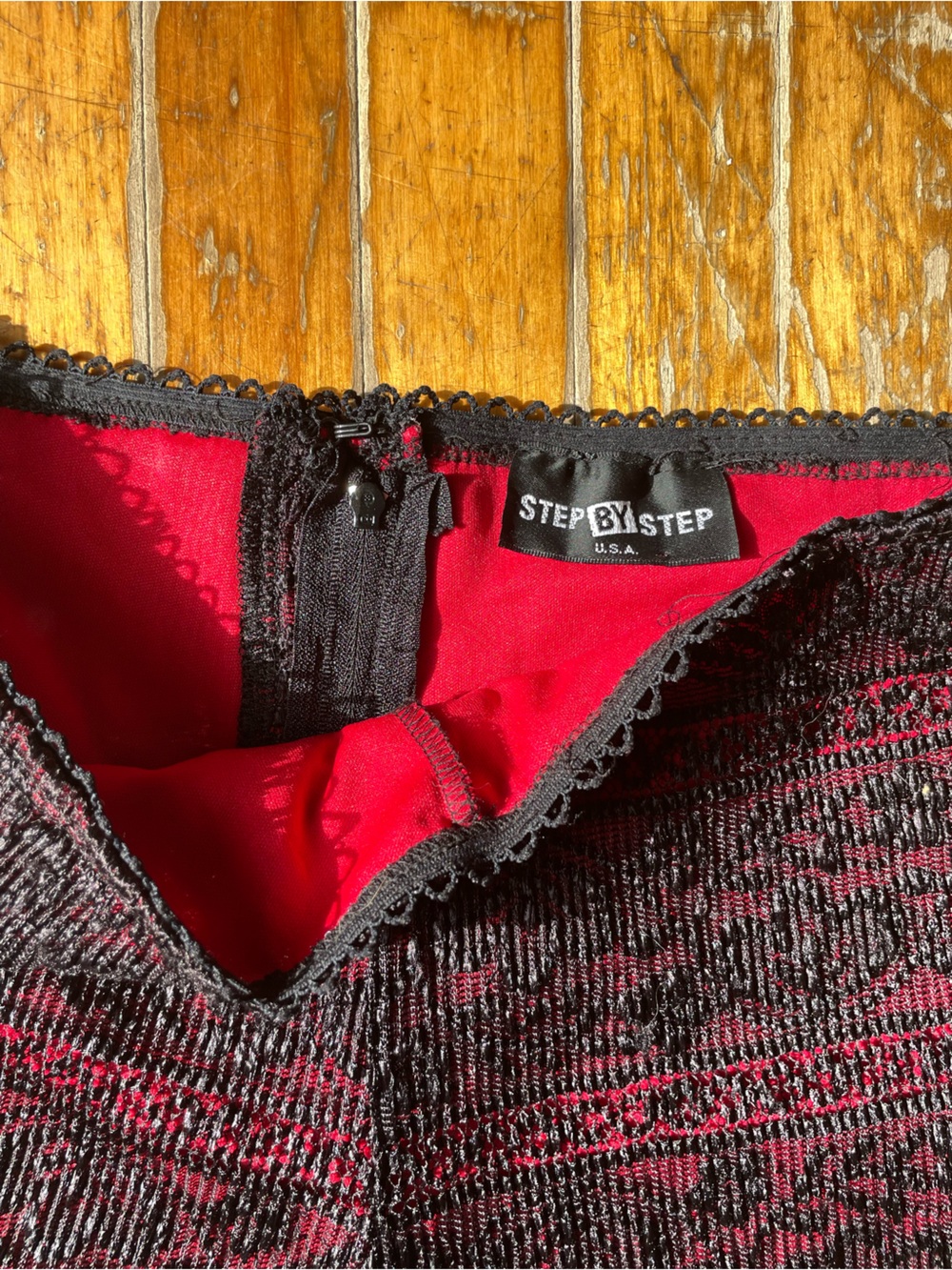 Vintage Y2K Double Layer Lace Flare Pants